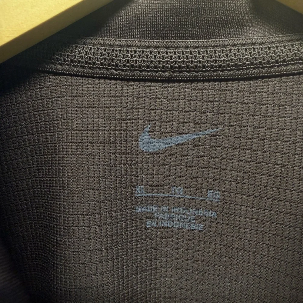 Nike Dri-Fit Brown Polo Shirt Men’s XL Golf Active - Picture 5 of 9
